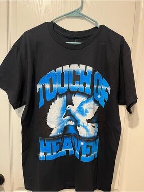 Headgear Classics “Touch of Heaven” Graphic T-Shirt – Black – Size L NWT